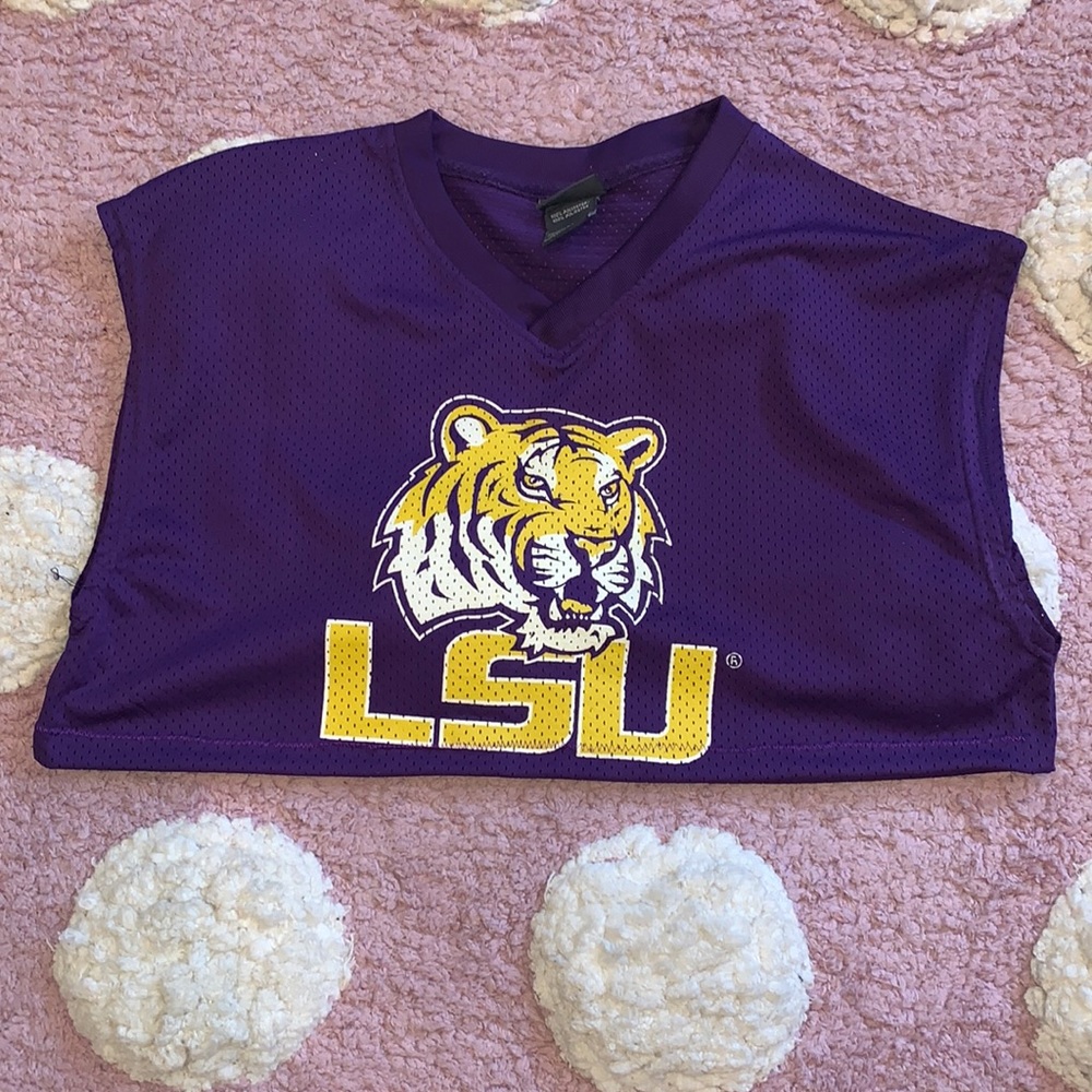 LSU Crop Top